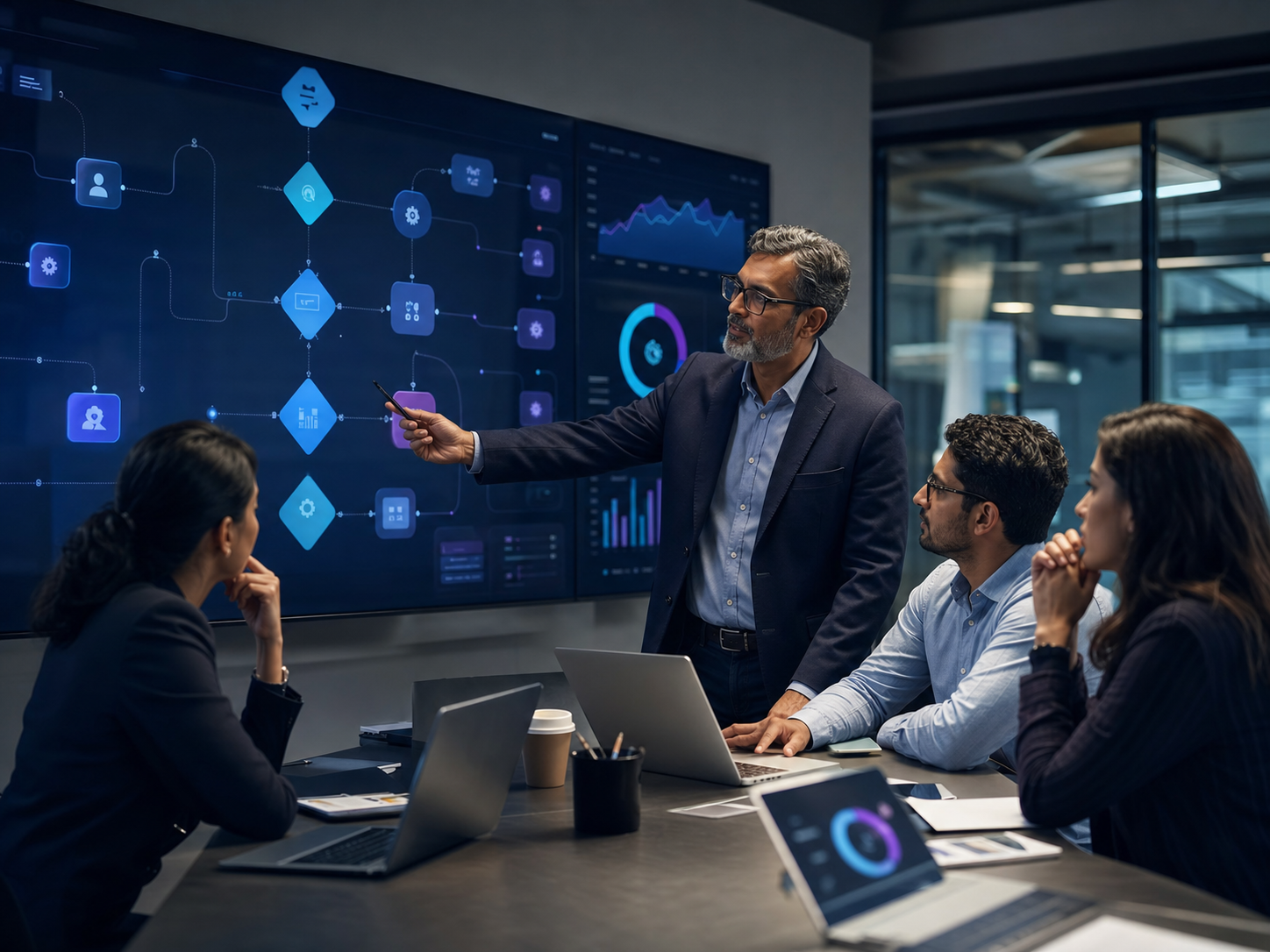 TechlyUp industry experts mentoring professionals on AI workflows and role-based upskilling